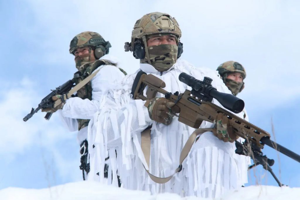 Harbiy xizmatchilar ekstremal sharoitda tajriba orttirdi